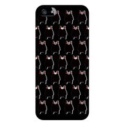 iPhone5カバー くまモンがいっぱいだモン!パターンBK [iPhone SE/5s/5用]