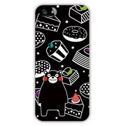 iPhone5カバー スイーツパラダイスだモン!BK [iPhone SE/5s/5用]