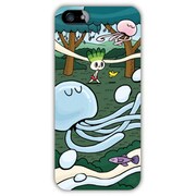 iPhone5カバー くらげ/はくさい君 [iPhone 5用]