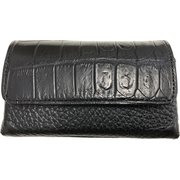 クロコダイルスマートフォンケース BK