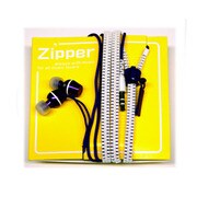 Zipper ステレオイヤホン WH
