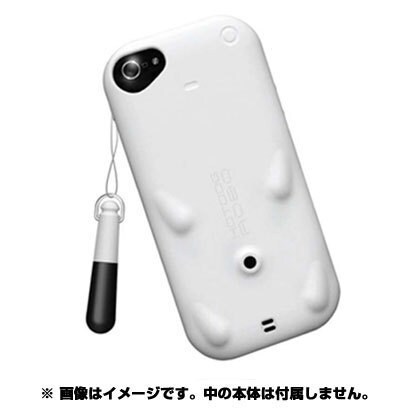 HDR-01 [HOT DOG ROBO iPhone SE/5s/5用 CASE WHITE]