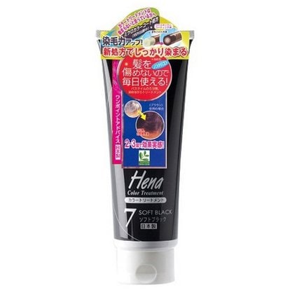 テンスター ヘナ カラートリートメント ソフトブラック 250g [白髪染め]