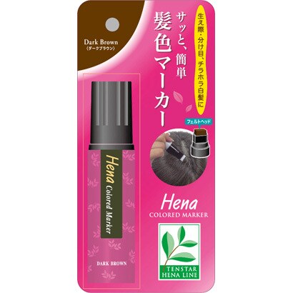 テンスター 髪色マーカー<ダークブラウン> [白髪染め]