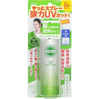 サンカット 透明スプレー フレッシュシトラスの香り SPF50+ PA+++ [日やけ止め]