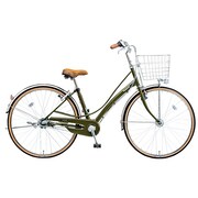 シティサイクル ヴィアトーレ・ガチガチロック 26型 内装3段変速 ミリタリーリーフ B-VA637G