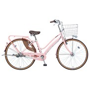 シティサイクル アン・ガチガチロック 26型 変速なし さくらピンク B-ANN618M