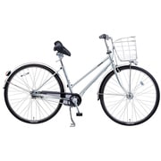 シティサイクル タフチェーン・ガチャリンコ 27型 内装5段変速 シャトルシルバー B-GMF75S