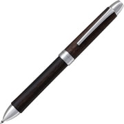 多機能ペン ツープラスワンLEGNO(レグノ) ボールペン 0.7mm 細字 黒・赤 シャープペン 0.5mm ダークブラウン BTHL-3SK-DBN