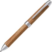 多機能ペン ツープラスワンLEGNO(レグノ) ボールペン 0.7mm 細字 黒・赤 シャープペン 0.5mm ブラウン BTHL-3SK-BN