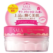 サラ(SALA) ボディパフパウダーN プリズムパール(サラ スウィートローズの香り) [ボディケア / パウダー]