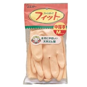 ファインローブフィット 天然ゴム中厚手 M ピンク