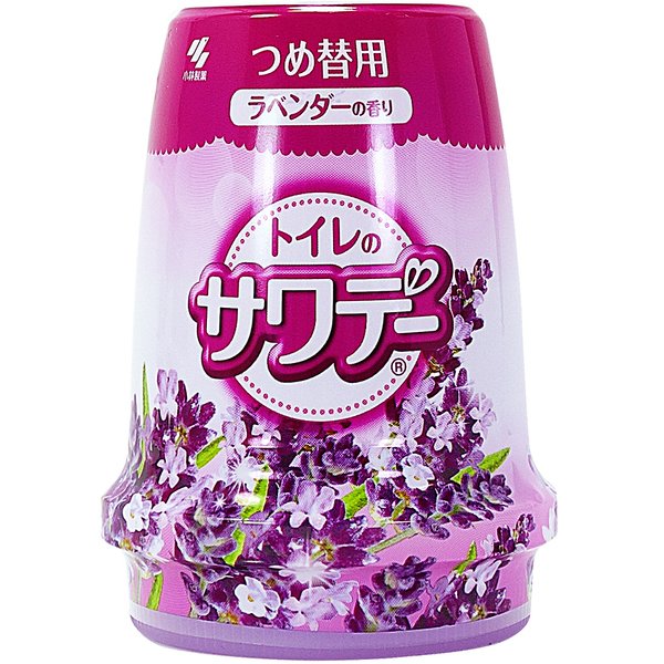 サワデー こころ落ち着くラベンダーの香り 消臭芳香剤 トイレ用 詰め替え用 140g