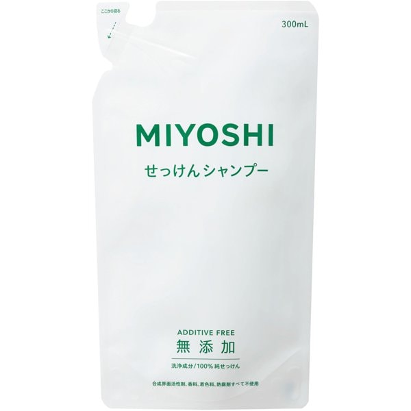 無添加せっけんシャンプー 詰替用 [300ml]