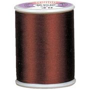 WELL絹ミシン糸ボビン巻 茶(40) 130m KT-0154