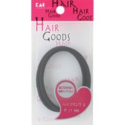 HAIR GOODS ヘップリング 太 黒 2P 抗菌