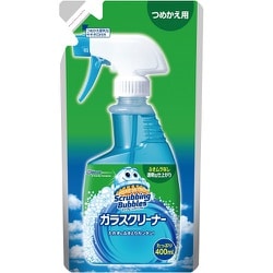 スクラビングバブル ガラスクリーナー つめかえ 400ml