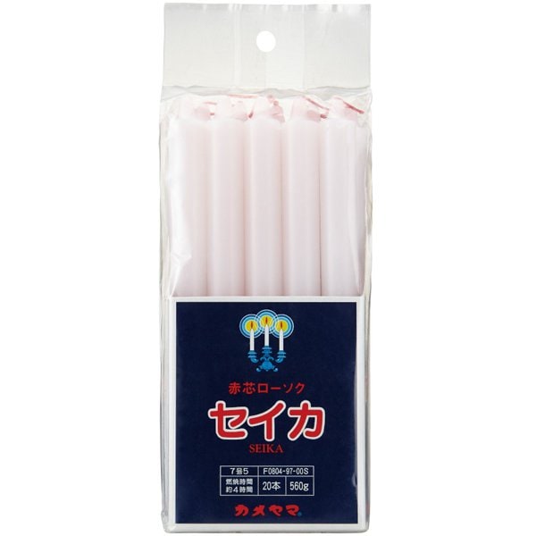 聖火印 7号5 角袋 560G [ローソク]