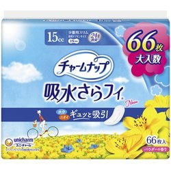 ヨドバシ.com - ユニ・チャーム チャームナップ チャームナップ 吸水さらフィ 少量用 パウダーの香り 66枚入 [パンティライナー]  通販【全品無料配達】