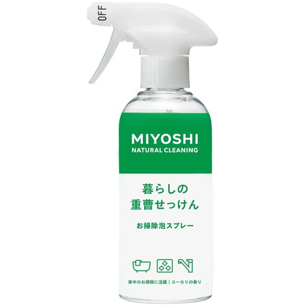 暮らしの重曹せっけん 泡スプレー 280mL