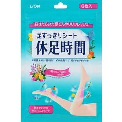 ワンピなど最旬ア！ ヨドバシ.com - 休足時間 足すっきりシート休足時間 [6枚入 リラクゼーショングッズ