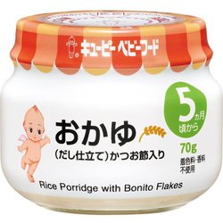 おかゆ （だし仕立て） かつお節入り 70g [ベビーフード 対象月齢：5ヶ月頃から]