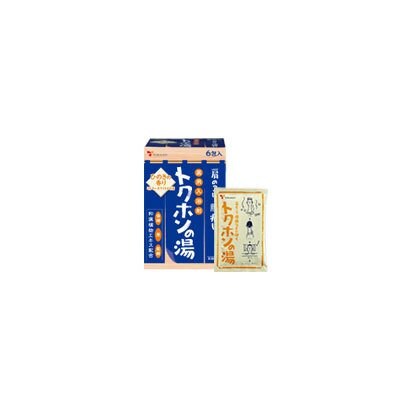 トクホンの湯ひのきの香り6包入 [薬用入浴剤]