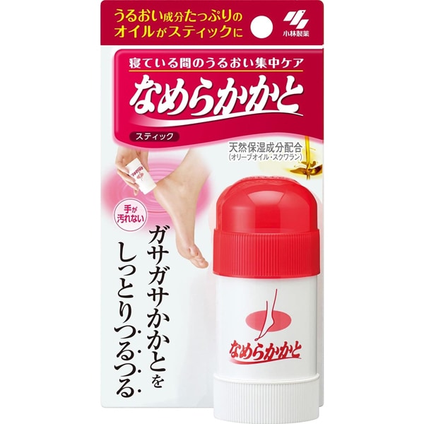 なめらかかと スティック 寝ている間のうるおい集中ケア アロエエキス配合 30g