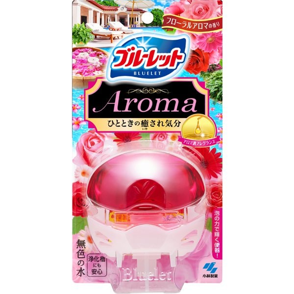 液体ブルーレットおくだけ アロマ トイレタンク芳香洗浄剤 フローラルアロマの香り 本体 70ml