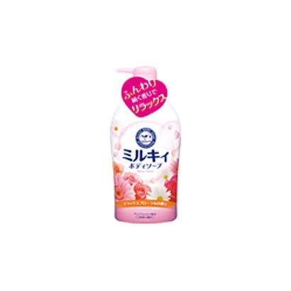 ミルキィボディソープ [リラックスフローラルの香り ポンプ付 580ml]
