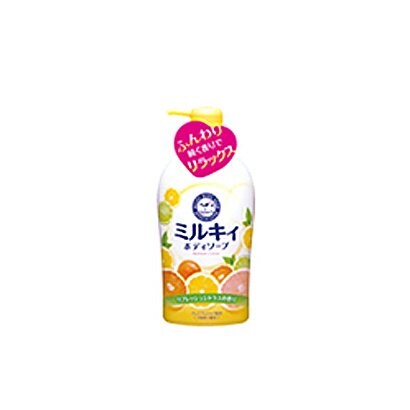 ミルキィボディソープ [リフレッシュシトラスの香り ポンプ付 580ml]