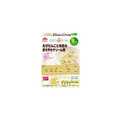えびだんごと枝豆のまろやかクリーム煮 [ベビーフード]