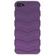 iWALK Tread Rugged textured TPU case for iPhone5 Purple [iPhone 5用]