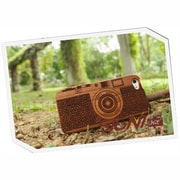 SIGNI Natural Sapele Wood Case for iPhone 5 (M1 Camera) [iPhone用]