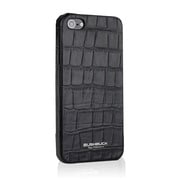 Bushbuck Caiman Genuine Leather Case for iPhone 5 Black [iPhone用]