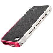 ELEMENTCASE Vapor Pro Spectra Pink/Silver w/Cle [iPhone4/4S用]