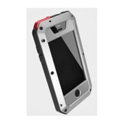 LUNATIK TakTik Alloy Silver/Black/Red [iPhone4/4S用]