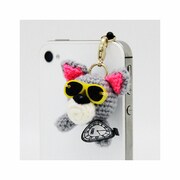 CLASKY animal earphone jack ネコ [イヤホンジャックピアス]