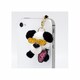 CLASKY animal earphone jack パンダ [イヤホンジャックピアス]