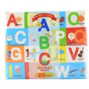 水に流せるABCスクールメイト20P [ポケットティシュ]