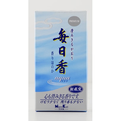 プレミアム毎日香アクア 120g [お線香]