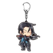 みにきゃら戦国無双 アクリルキーホルダー 100万人の戦国無双 ③片倉小十郎 [キャラクターグッズ]