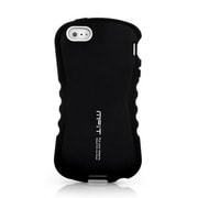 M2354BK [iPhone5専用 はめるタイプのスマホカバー「Mfit WAVE BUMPER（ウェーブバンパー）」 ブラック]