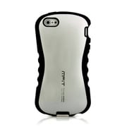 M2354SR [iPhone5専用 はめるタイプのスマホカバー「Mfit WAVE BUMPER（ウェーブバンパー）」 シルバー]