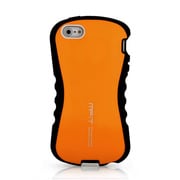 M2354YE [iPhone5専用 はめるタイプのスマホカバー「Mfit WAVE BUMPER（ウェーブバンパー）」 イエロー]