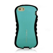 M2354SB [iPhone5専用 はめるタイプのスマホカバー「Mfit WAVE BUMPER（ウェーブバンパー）」 スカイブルー]