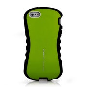 M2354LM [iPhone5専用 はめるタイプのスマホカバー「Mfit WAVE BUMPER（ウェーブバンパー）」 ライム]