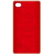 P-11463 [iPhone5ケース SNOOPY&OLAF レッド]