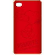 P-11481 [iPhone5ケース SNOOPY/トレー レッド]