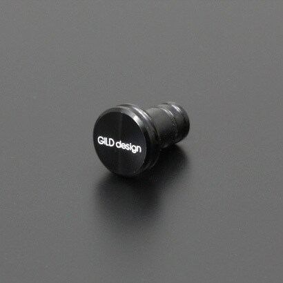 GA-200B [アルミ削り出しイヤホンジャックカバー ブラック]